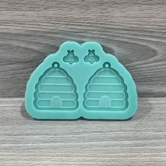Hive Earring Mold Silicone Mold